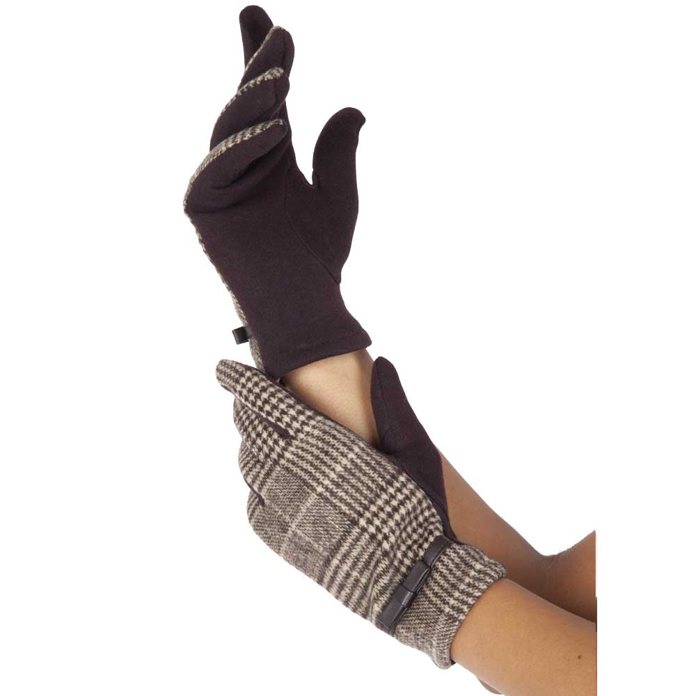 Voodoo Vixen - Clara 40s Winterhandschoenen - Bruin